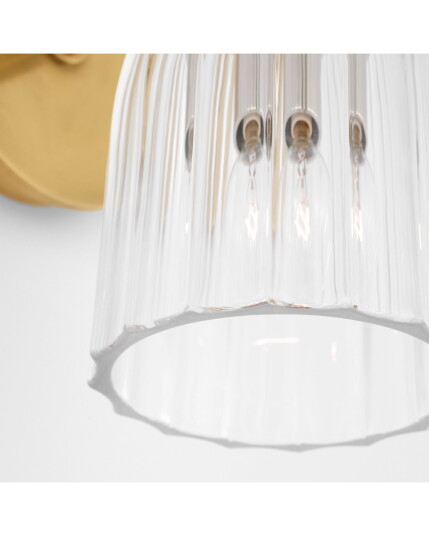 Visual Comfort Asalea Single Sconce Hand Rubbed Antique Brass