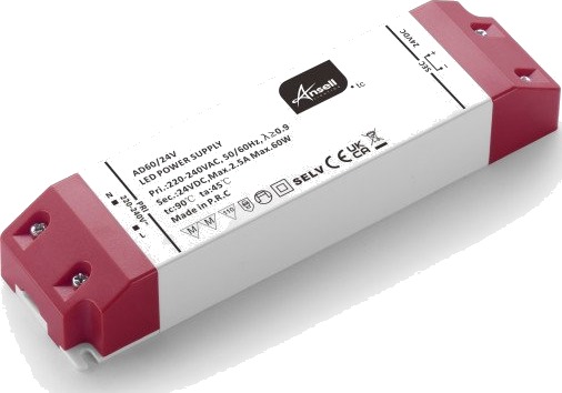 Ansell Lighting LED driver 24V 60W
