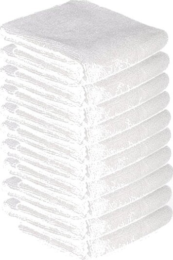 Activeshop Mikrofiberhåndkle 73 X 40 Cm 10 Stk. Hvit Activeshop Mikrofiberhåndkle 73 X 40 Cm 10 Stk. Hvit