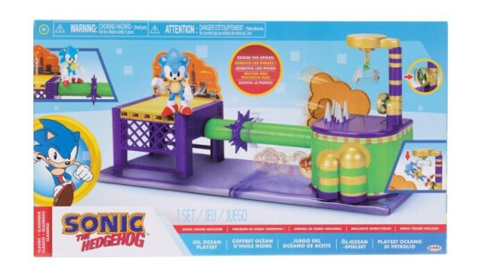 JAKKS Pacific Sonic the Hedgehog 2,5 tommers lekesett Oljehavet