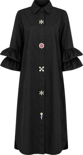 Costamani - Skjorte Amina Long Shirt - Svart