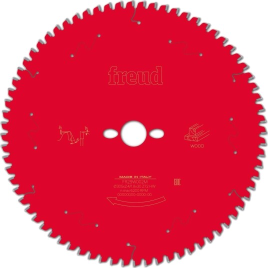 Freud LP60M Sagblad for tverrsnitt - 305x30mm, 72 tenner