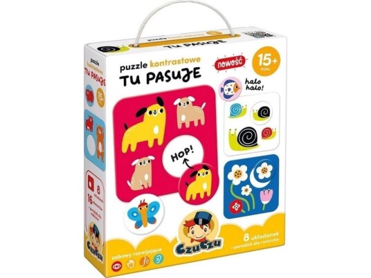 Bright Junior Media Czuczu Puzzle Kontrastowe Tu Pasuje Bright Junior Media Czuczu Puzzle Kontrastowe Tu Pasuje