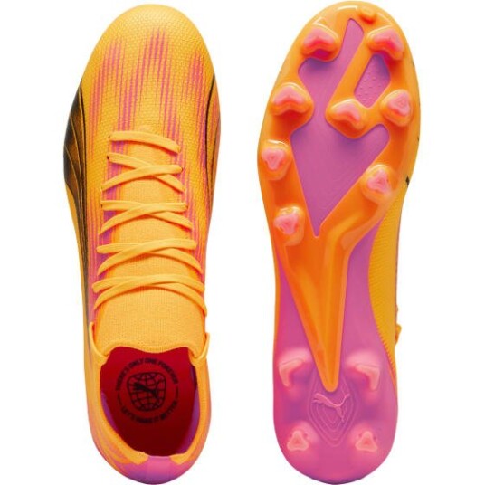 Puma  Ultra Match Fg/Ag - 03 Sun Stream-Puma Black-Sunset Glow 9.5