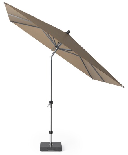 Platinum Riva parasoll Taupe/grå exkl. parasollfot 2,5 x 2,5 m Natur