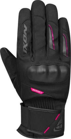 MC-Hansker IXON Pro Russel 2 L Svart /Fuchsia XS