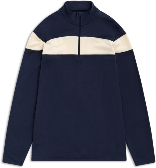 Bergans Men´s Uldal Wool Half Zip  Dark Navy/creme S