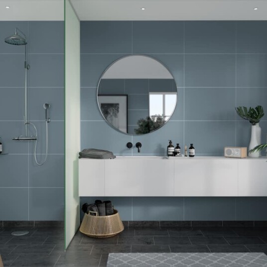Baderomspanel Fibo 6274-M6040 Dusty Blue Baderomspanel Fibo 6274-M6040 Dusty Blue