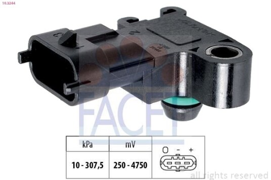 Lufttrykksensor, høydetilpasning FACET 10.3244