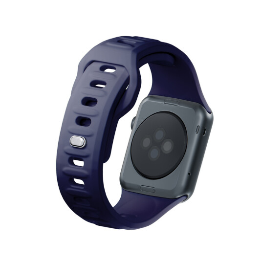 3mk Silikonrem til Apple Watch 38/40/41mm Mørkeblå