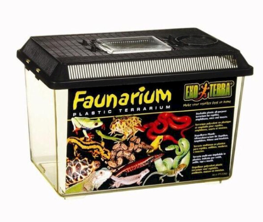 Exoterra Faunarium Medium Plastic Terrarium 30X19.5X20.5Cm Exoterra Faunarium Medium Plastic Terrarium 30X19.5X20.5Cm