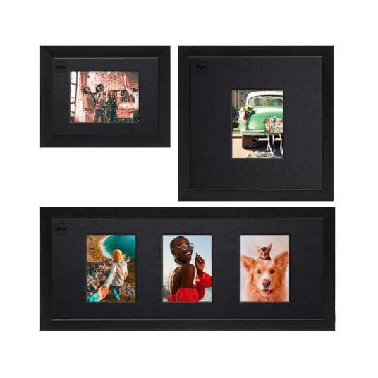 Leica SOFORT Picture Frame-Set Linden Black Leica SOFORT Picture Frame-Set Linden Black