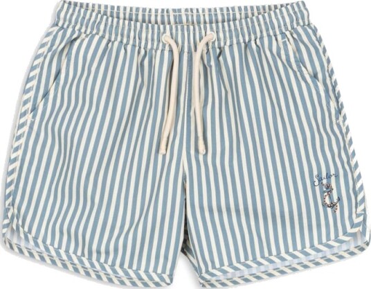 Konges Sløjd Asnou Bade Shorts Grs Sailor Stripe (5 6 år)