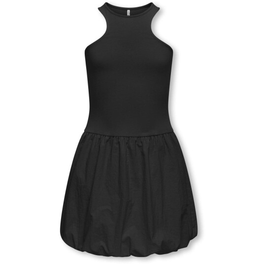kids ONLY Black Lia Ballon Mix Kort Kjole 122-128