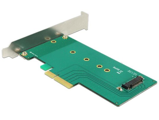 DELOCK PCI Express x4 Card >1 x internal NVMe M.2 key M 110 mm Low Profile Fo