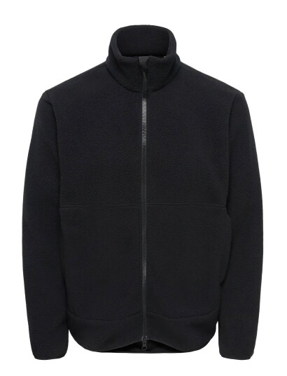 ONLY & SONS Onsjason Prtc Fleece Jacket Otw Noos Black XXL