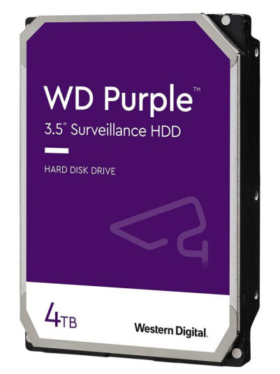WD Purple Surveillance Hard Drive WD40PURZ - harddisk - 4 TB - SATA 6Gb/s WD Purple Surveillance Hard Drive WD40PURZ - harddisk - 4 TB - SATA 6Gb/s