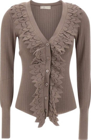 Blumarine Dame Strikkevarer Brun S,