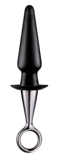 Silicone Plug With Finger Ring 23 cm