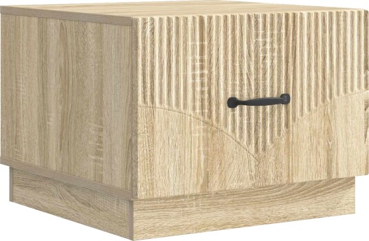 Kaffebord med skuff Sonoma eik 49 x 50 x 37 cm Konstruert tre