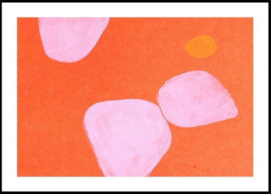 Orange Dot Plakat Plakat / 70x100cm Orange Dot Plakat Plakat / 70x100cm