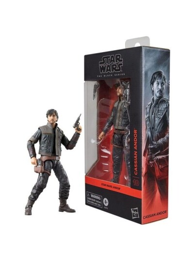 Star Wars Cassian Andor Actionfigur 15 cm med 2 blastere
