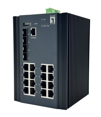 Levelone Igu-2071, Håndtert, L2+, Gigabit Ethernet (10/100/1000)