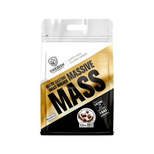 Swedish Supplements Massive Mass 3.5kg - Heavenly Rich Chocolate Swedish Supplements Massive Mass 3.5kg - Heavenly Rich Chocolate