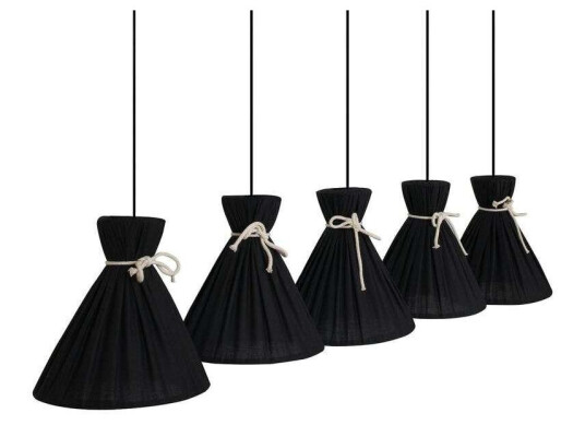 Envostar Lola 5 Pendel Black/Beige
