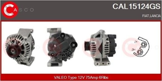 CASCO CAL15124GS Dynamo CASCO CAL15124GS Dynamo