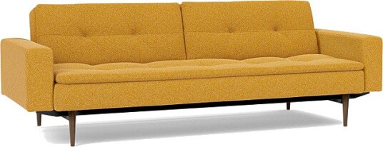Sovesofa Dublexo med Armlener & Mørk Styletto ben B 2014043