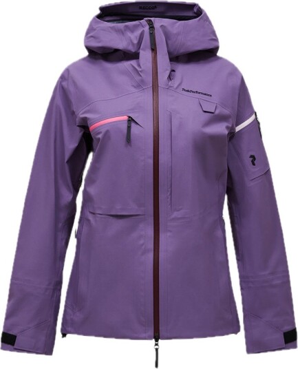 Peak Performance W Alpine Gore tex 3l Jacket Montana Grape S