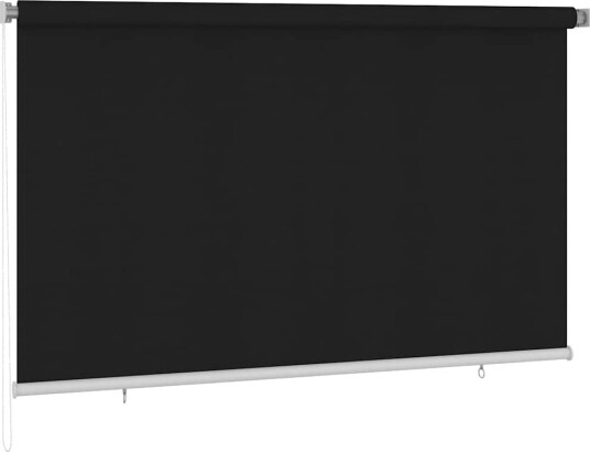 vidaXL Utendørs rullegardin 245 (B) x 140 (H) cm svart