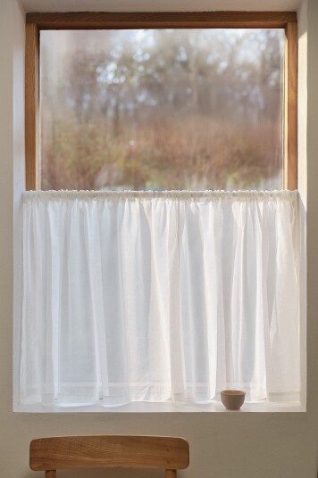 Jotex Kafégardin Naturvit CORINNE 219488501473