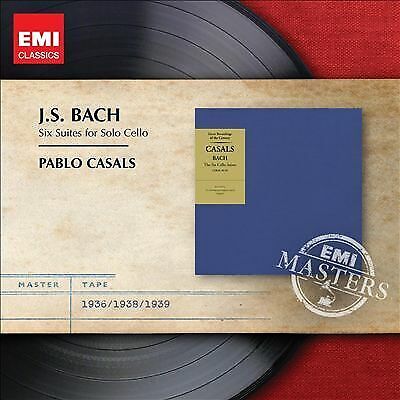 MediaTronixs Johann Sebastian Bach : J.S. Bach: Six Suites for Solo Cello CD 2 discs (2011) Pre-Owned