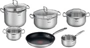 Tefal Et sett med TEFAL Duetto krukker + 10 stk. G732SA55 Tefal Et sett med TEFAL Duetto krukker + 10 stk. G732SA55