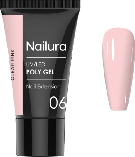 Nailura Poly Gel 6 – Clear Pink – 30 ml
