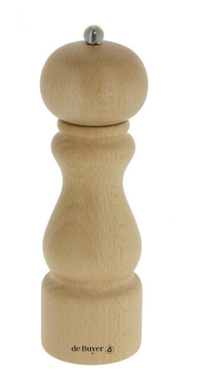 De Buyer Rumba salt- og pepperkvern keramisk 20 cm Lysebrun De Buyer Rumba salt- og pepperkvern keramisk 20 cm Lysebrun