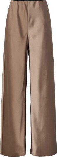 YAS Yaspella Hw Wide Pants S. Noos Beige S