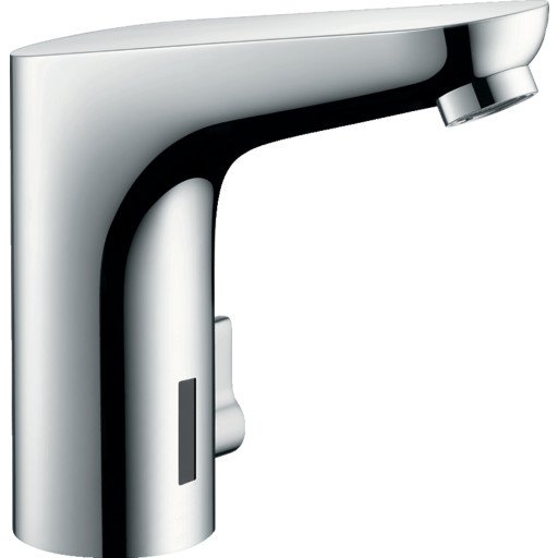 Hansgrohe Focus Berøringsfri serv.batt. 230V, med temperaturregulering, Krom Hansgrohe Focus Berøringsfri serv.batt. 230V, med temperaturregulering, Krom