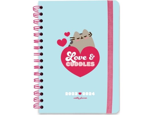 Pusheen - Kalender / Ukeplanlegger 2023/2024 Fra Purrfect Love-Kolleksjonen (14,8 X 21 Cm) Pusheen - Kalender / Ukeplanlegger 2023/2024 Fra Purrfect Love-Kolleksjonen (14,8 X 21 Cm)