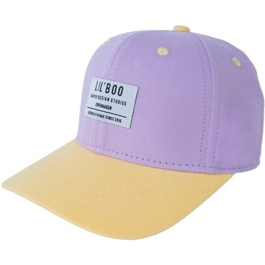 Lil" Boo Block Snapback Cap Purple/Yellow M