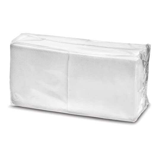Drinkstuff Cocktailservietter Hvite 250-pakning