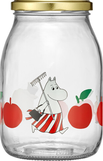 Muurla Mummi glasskrukke 1L Glade Epler