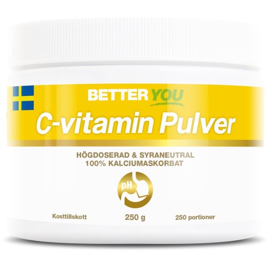 Better You C-vitamin Pulver 250 g 250 g Better You C-vitamin Pulver 250 g 250 g