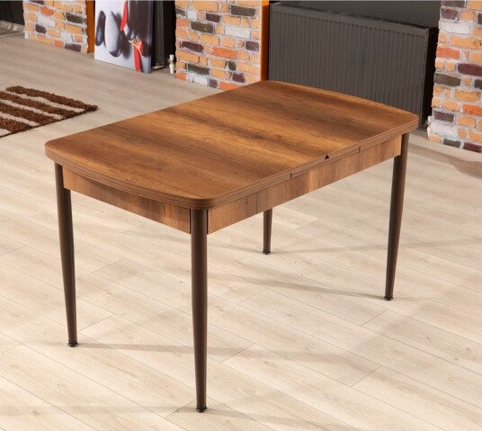 Amerbach Spisebord 132 cm Rektangulær - Valnøtt/Brun
