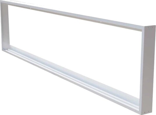 V Tac 120x30 påbygningsramme til LED panel   Hvit 295 x 1195 mm for direkte montering i tak