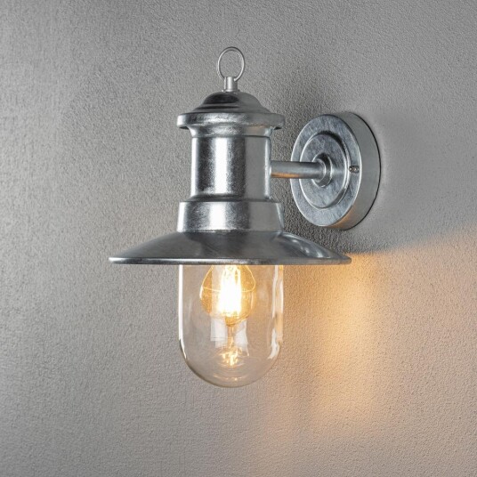 Konstsmide Napoli Vegglampe Galvanisert E27
