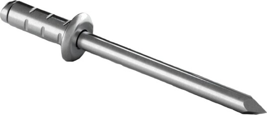 Gesipa 1433902 Flerveis Blindnagler Rustfritt Stål/Aluminium Polygrip Blindnagle 6,4X15 Al/A2 Standard Ks 1,5 9,0 Mm 250 Stk