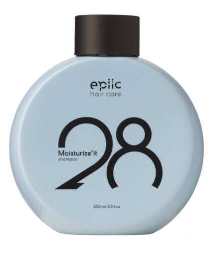 Epiic Nr. 28 Fuktighetsgivende Sjampo 250 ml EcoCert Vegansk for Alle Hårtyper